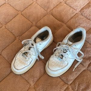 Nike Air Force 1 leather shoes